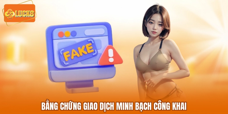 Bằng chứng giao dịch minh bạch công khai