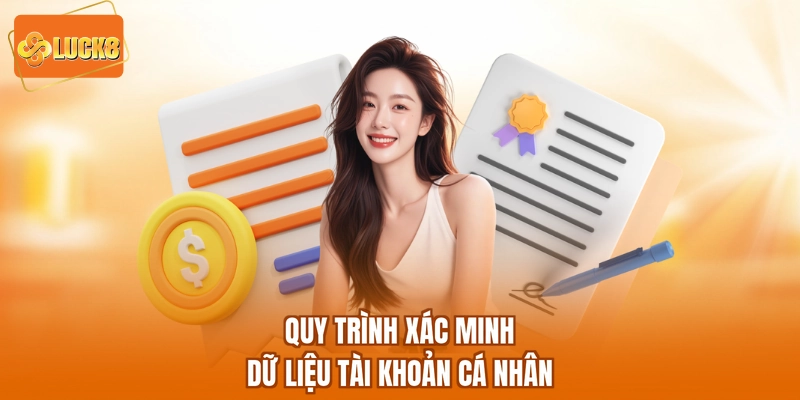Quy trình xác minh dữ liệu tài khoản cá nhân