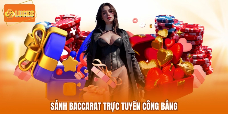 Sảnh Baccarat trực tuyến công bằng